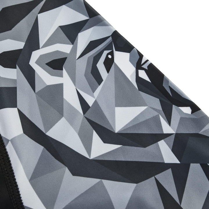 HUGE SPORTS Herren Kurzarm Splice Skins Rashguard Shirt Schwimmshirt Rash Vest für Schwimmen Surfen