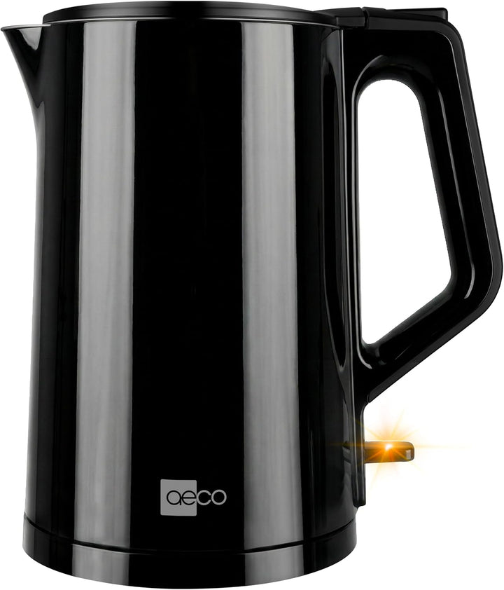 aeco AQA PRO elektrischer Wasserkocher Edelstahl Tee-Kocher Teebereiter electric kettle tea-maker bo