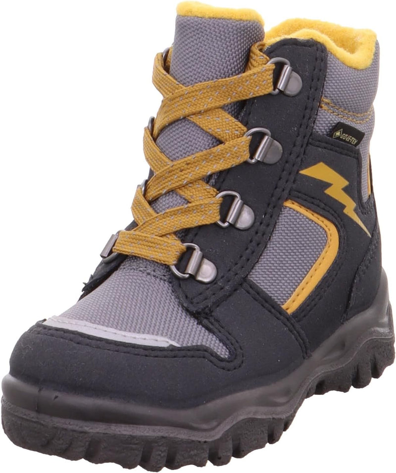Superfit HUSKY1 warm gefütterte Gore-Tex Schneestiefel, GRAU/GELB 2010, 29 EU
