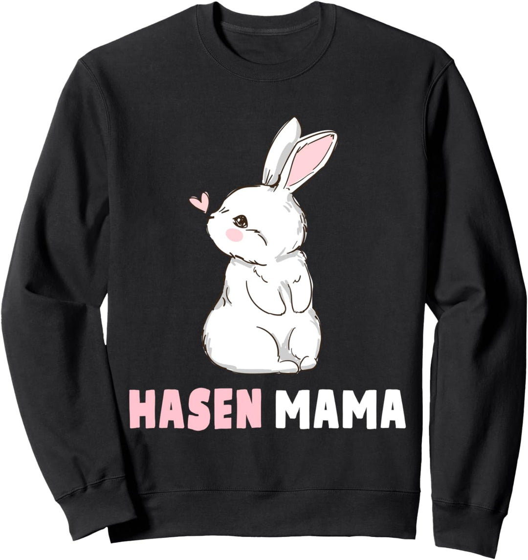 Hasen Mama Ostern Süsses Kaninchen Hasenmama Sweatshirt