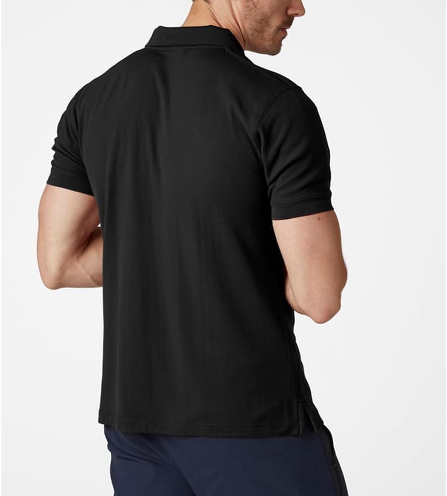Helly Hansen New Driftline Polo Herren Poloshirt, S Schwarz, S Schwarz