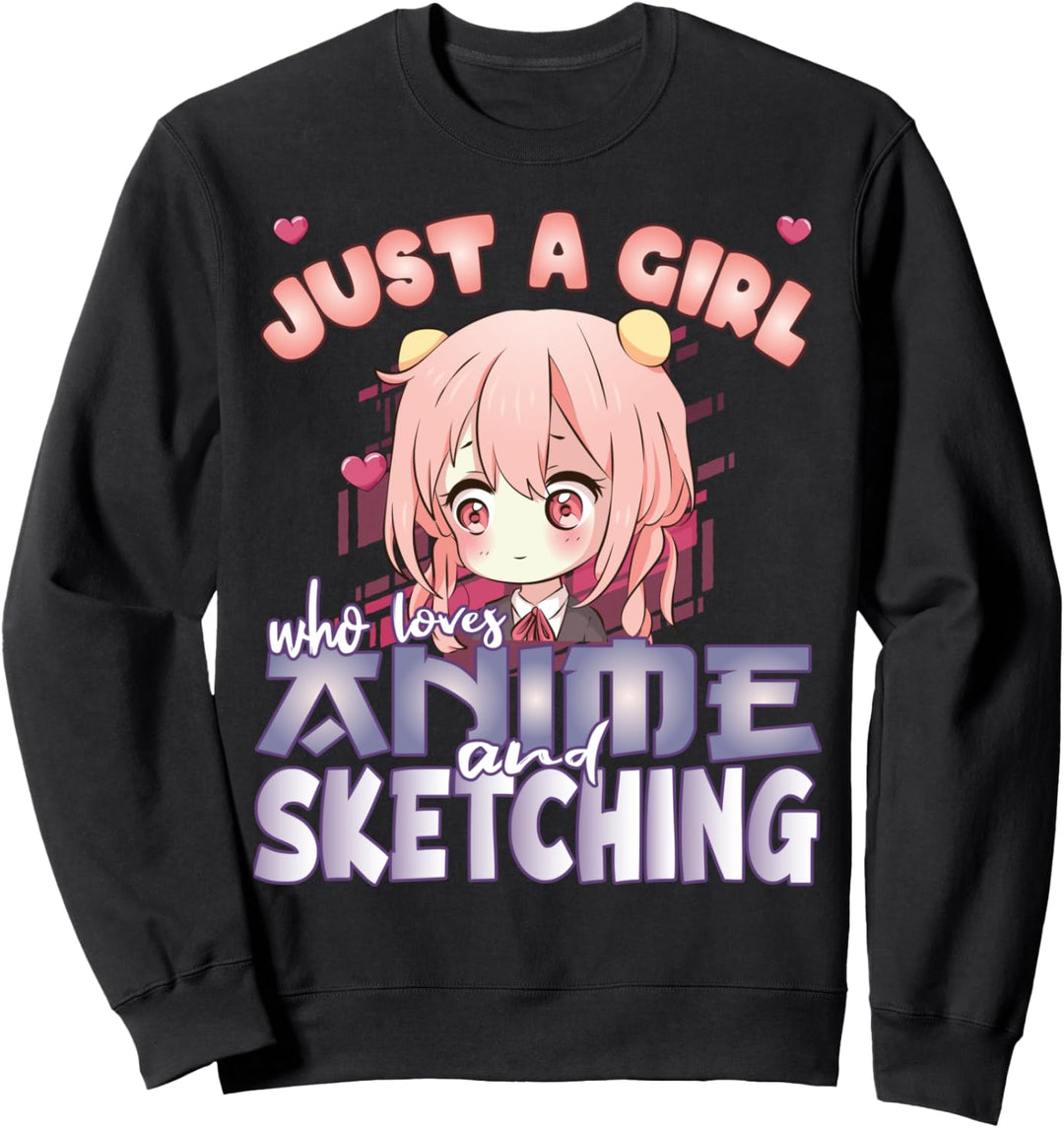 Anime Merch Anime und Skatching Manga Sweatshirt