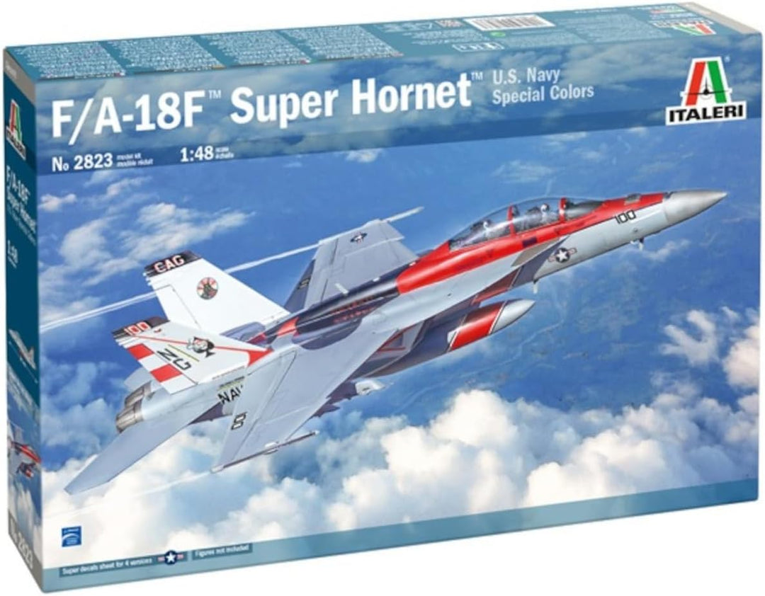 Italeri 2823 1:48 F/A-18F U.S. Navy Special Colors - Modellbau, Bausatz, Standmodellbau, Basteln, Ho