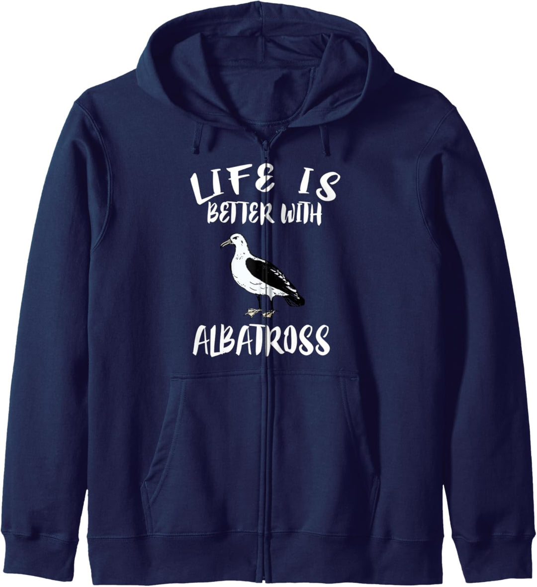 Life Is Better With Albatross Birds Animal Gift Kapuzenjacke