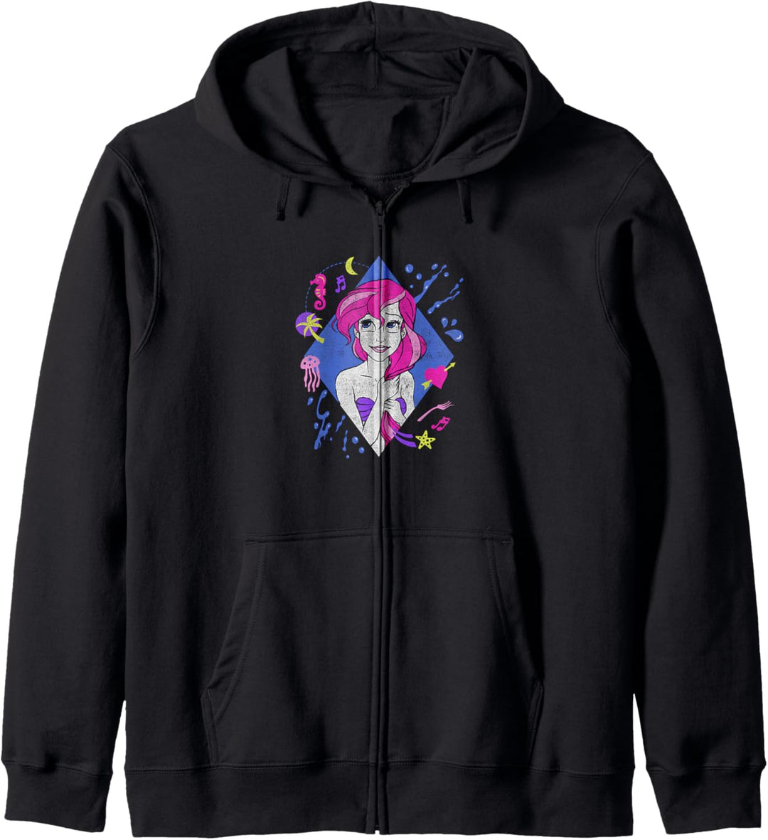 Disney The Little Mermaid Retro Ariel Kapuzenjacke