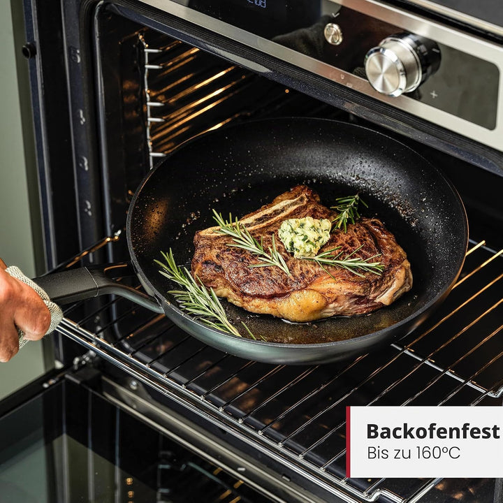 KitchenAid Classic Forged Bratpfanne (20cm), Antihaftbeschichtet, 3-lagig aus deutscher Entwicklung,
