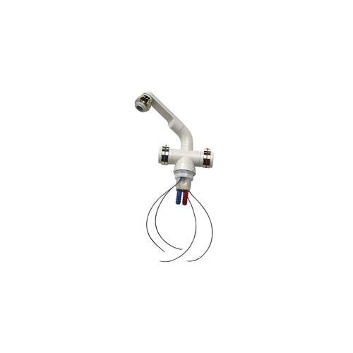 Barwig Einlochbatterie Compact weiss/gold SB