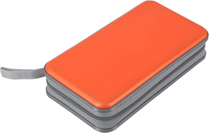 alavisxf xx CD Tasche, 96 CD/DVD Tasche Hartplastik CD Taschen Aufbewahrung Schutzhülle DVD Lagerung
