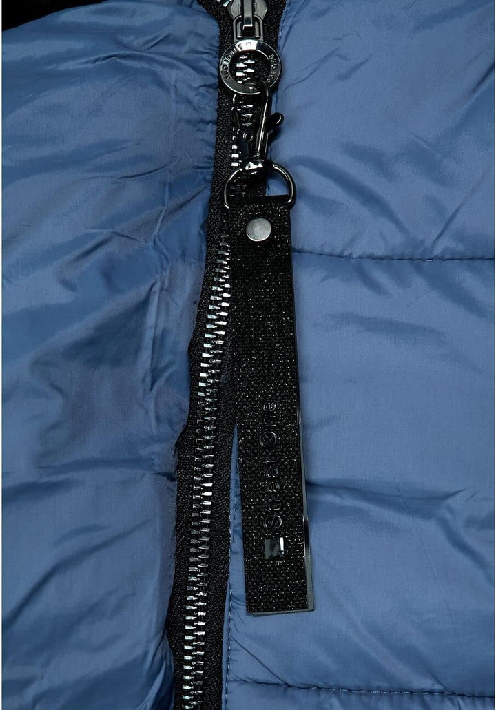 STREET ONE Damen Winterjacke 38 Stormy Blue, 38 Stormy Blue