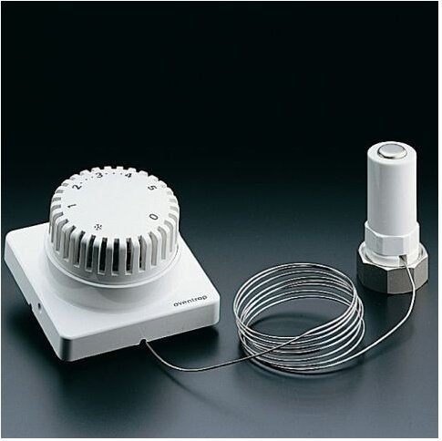 Oventrop Thermostat Uni FH mit Fernverstellung, weiss Kapillarrohr 5000 mm