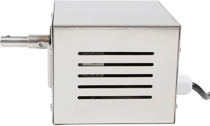 25W Grillmotor für Grillspiess, 80-100kg Edelstahl Grillmotor, Edelstahl BBQ Grill Zubehör, BBQ Roti