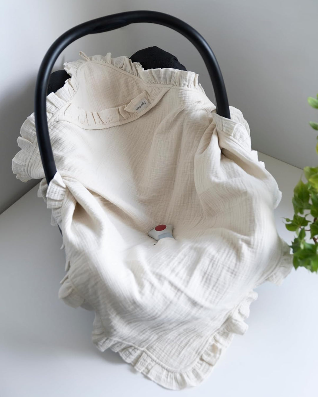Baby's Only - Baby Kapuzendecke Calm - Einschlagdecke Babyschale - Maxi Cosi Decke - für 5-Punkt-Gur