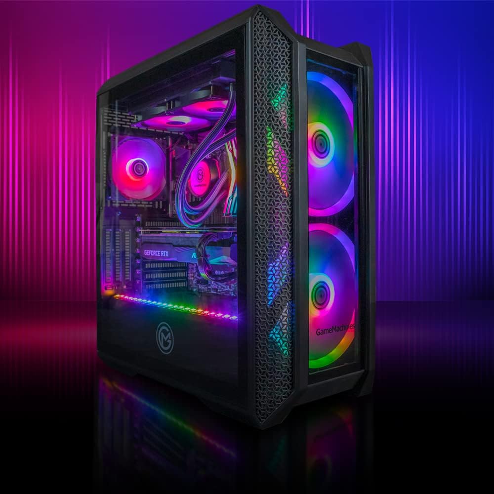 GameMachines Cyclon - RGB Gaming PC - Intel® Core™ i7 12700KF - Wasserkühlung - NVIDIA GeForce RTX 4