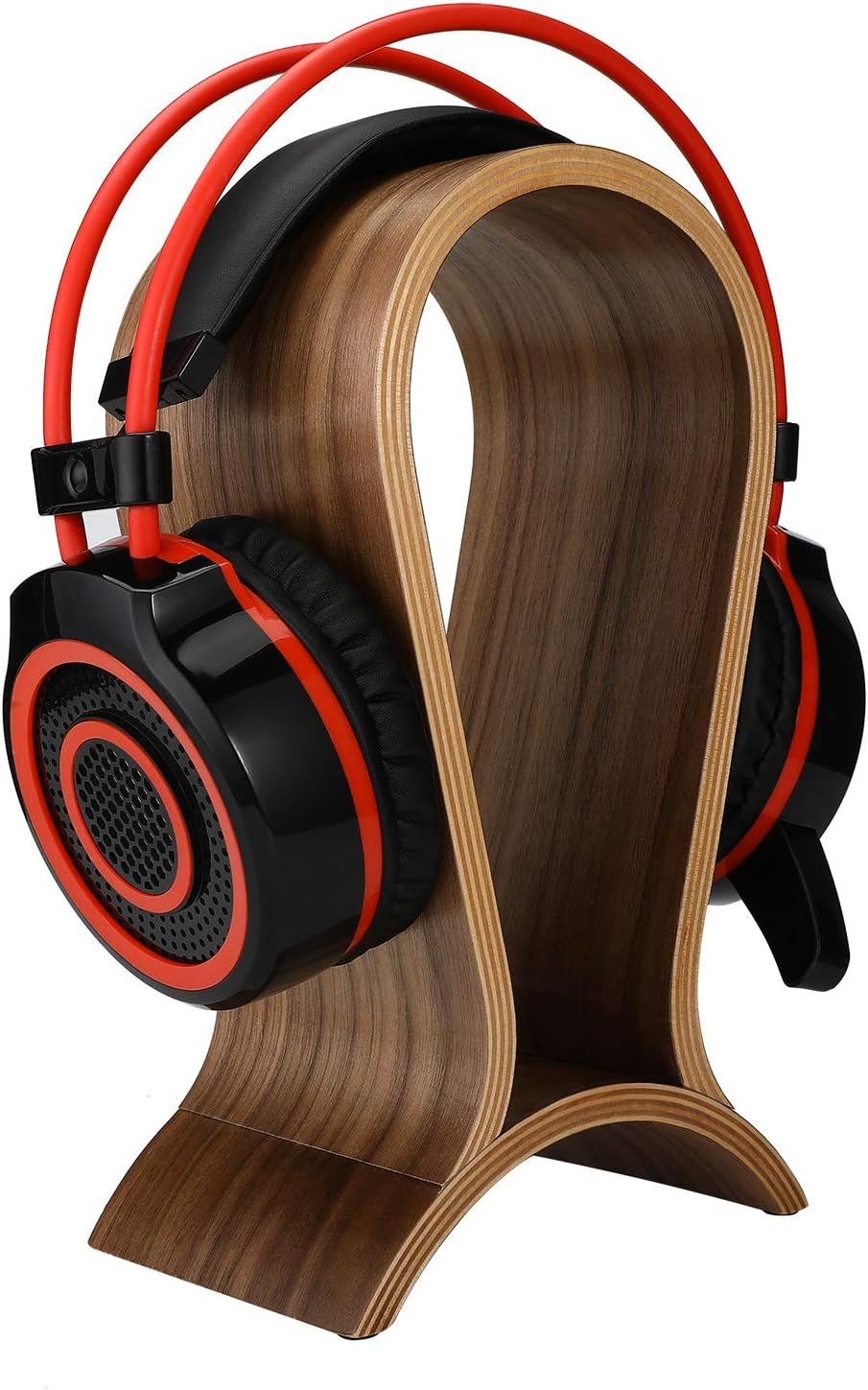Kopfhörerständer Holz, Kopfhörer Halter Headset Halterung Gaming Headset Ständer für Over-Ear-Kopfhö