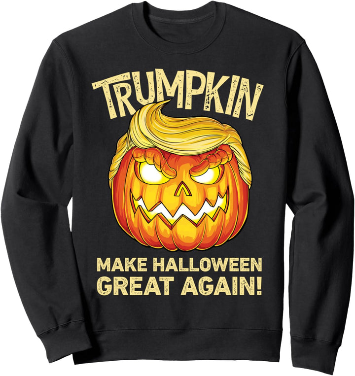 Trumpkin Make Halloween Great Again Funny Gifts Men Trump Sweatshirt