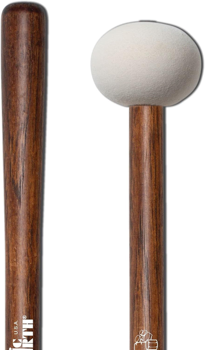 Vic Firth Corpsmaster® Bass Mallet -- Large Head Hard Hard Large Head, Hard Large Head
