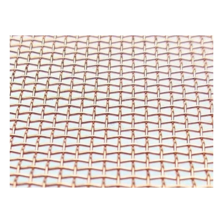 CopperGarden Kupfergewebe 33 x 33 cm quadratisch I feines Netz aus Kupferdraht I max. 1 mm Maschenwe