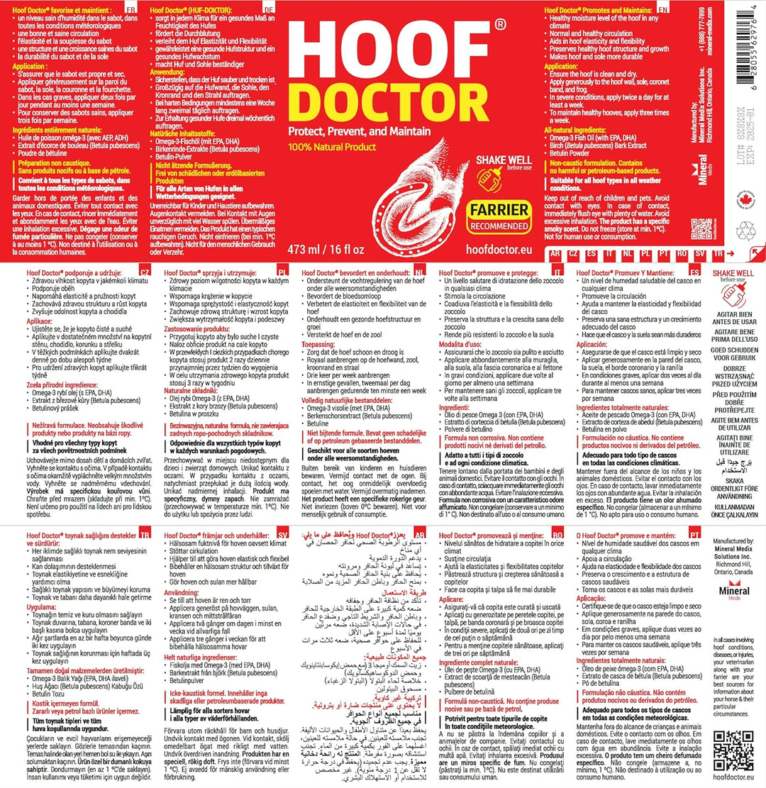 Hoof Doctor - White Line | Thrush | Abscesses | Quarter Crack | Seedy Toe | Sole Bruises - 100% All-