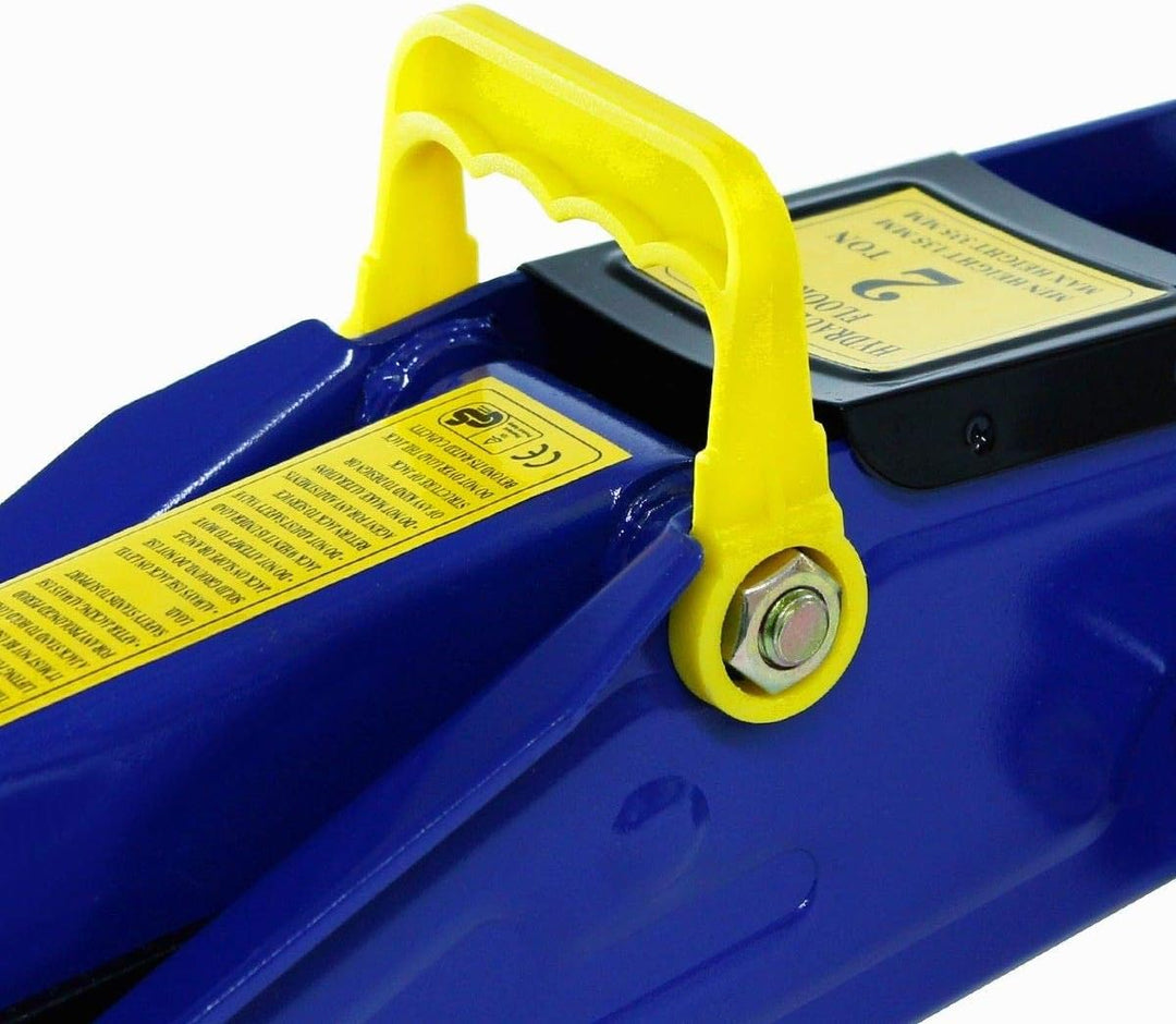 Huini 2T Hydraulischer Wagenheber für den Boden, strapazierfähig, für Auto, Van, stabiles Hebe-Set m
