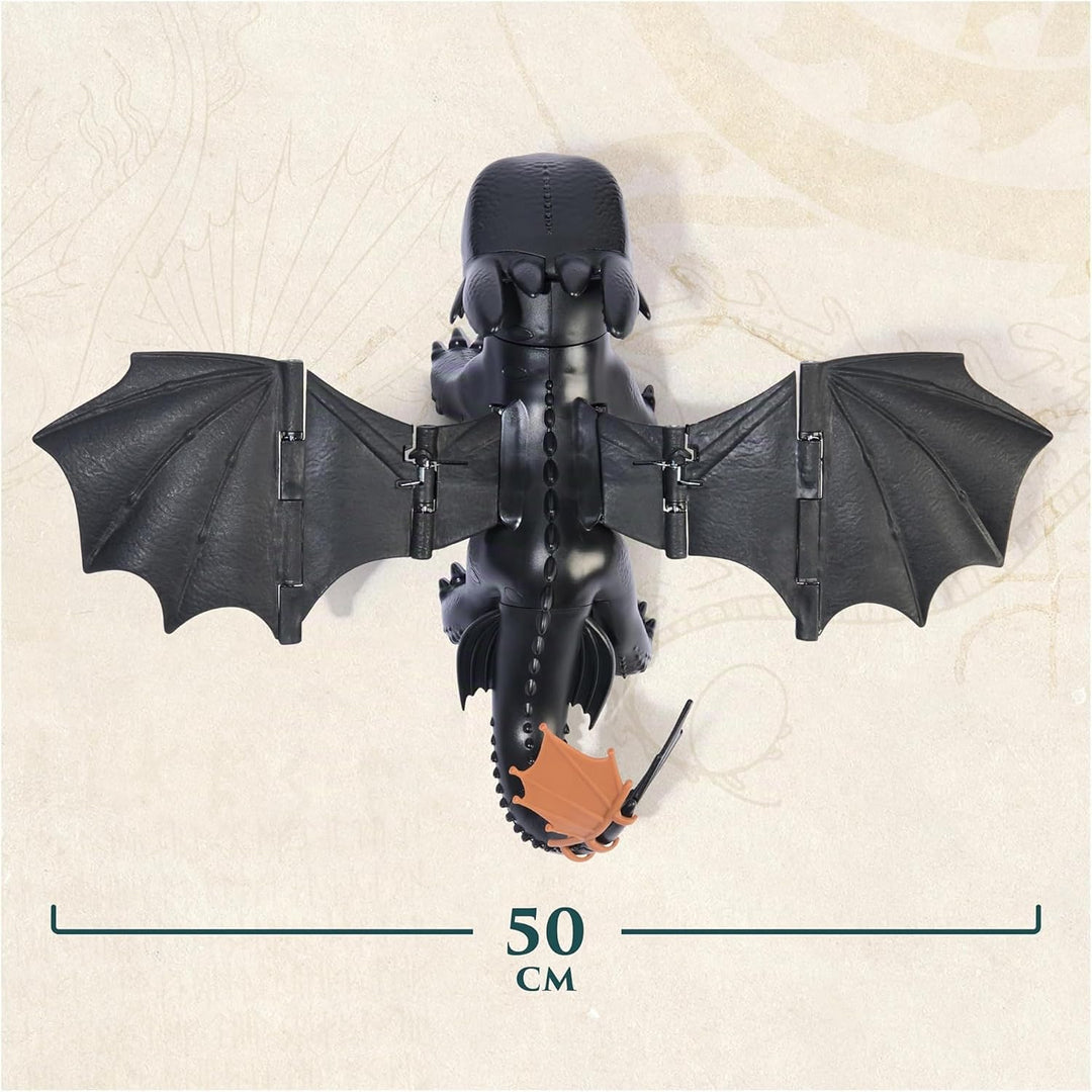 Dreamworks How to Train your Dragon, Interaktive Drachenfigur Ohnezahn mit Licht- und Soundeffekten