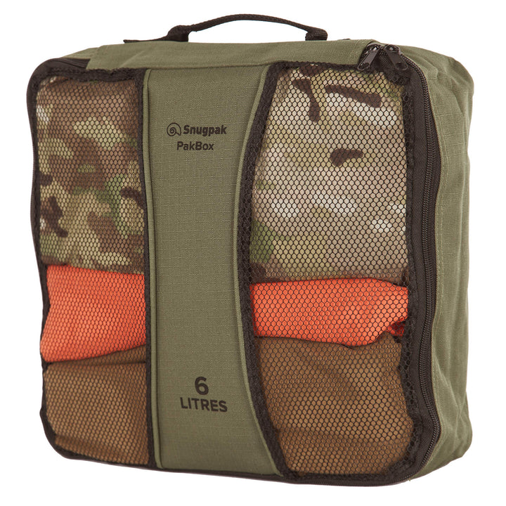 Snugpak Pakbox WGTE – Reise-Packwürfel zum Organisieren von Ausrüstung, Kleidung, Essentials – robus