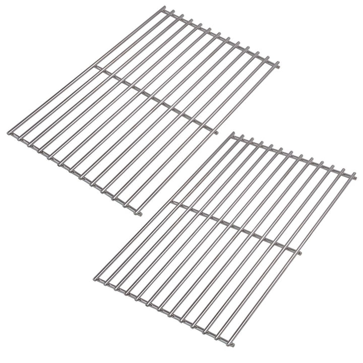 Onlyfire Ersatz BBQ Edelstahl Koch Grillgitter Grillrost 41,7x27,7cm, 6mm Dicke, passt für Tepro Tor
