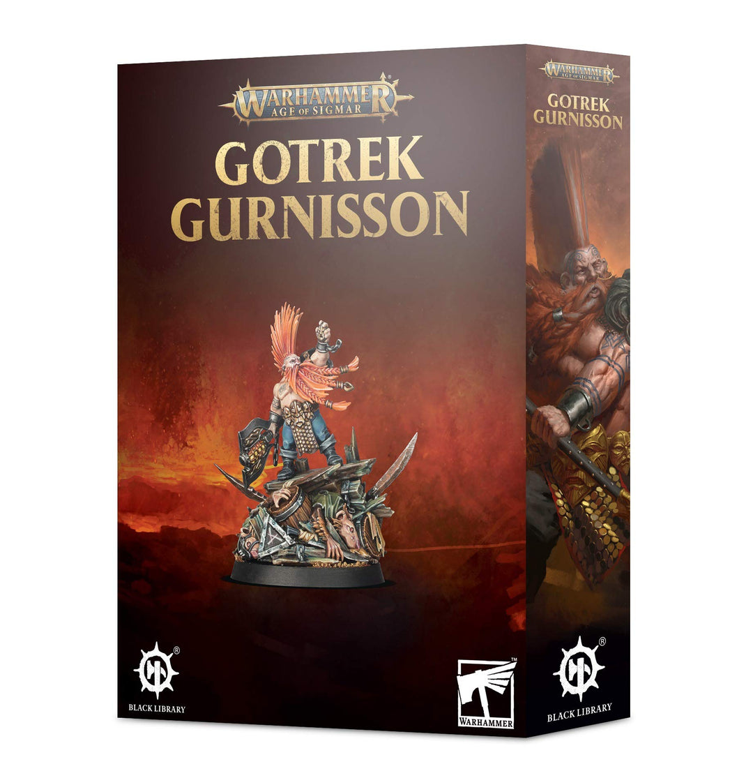 Warhammer Age of Sigmar - Gotrek Gurnisson: Miniature Wargame - Fantasy - Klassisch - Unisex - Schwa