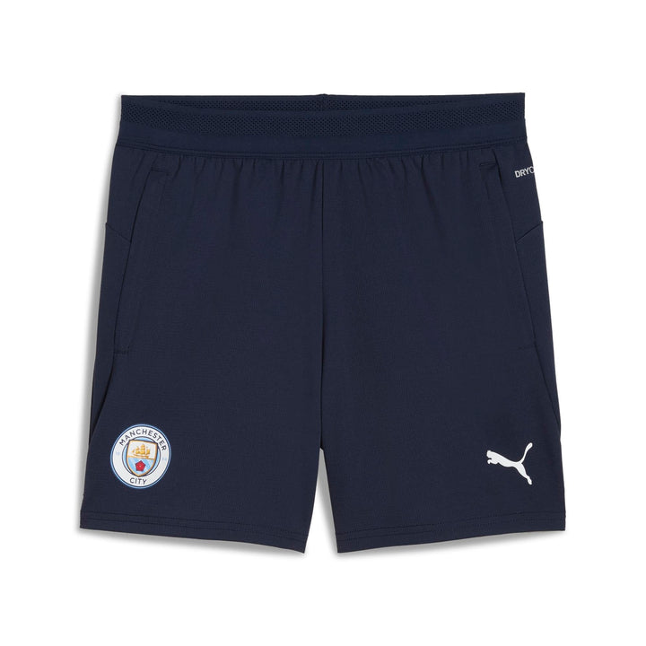 Puma Manchester City FC Kinder Trainingshorts mit Tasche 25/26 152 Deep Navy, 152 Deep Navy