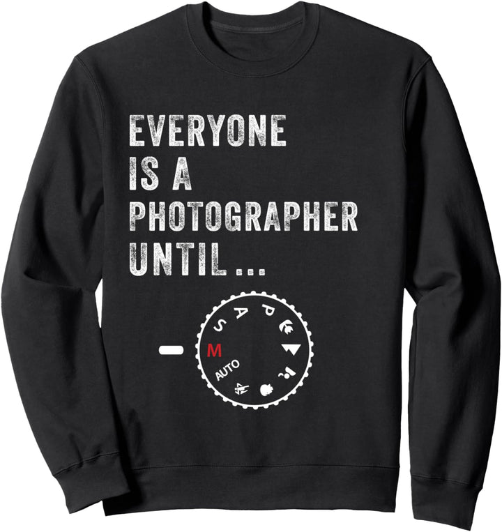 Jeder ist ein Fotograf Bis zum manuellen Modus der Sweatshirt