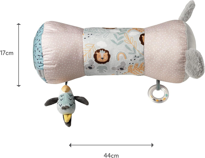 Nuby Tummy Time Animal Adventures Kissen – Bauchzeit – sensorisches Spielzeug – sicherer Spiegel für