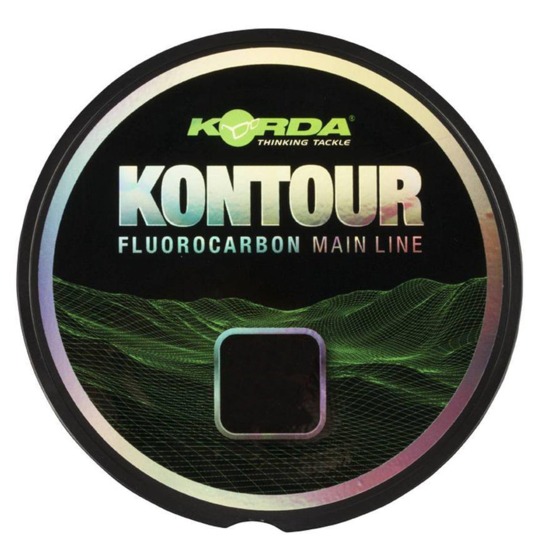 Korda Kontour Fluorcarbon - 200m Fluorocarbonschnur, Vorfachschnur 0.33mm / 12lb, 0.33mm / 12lb