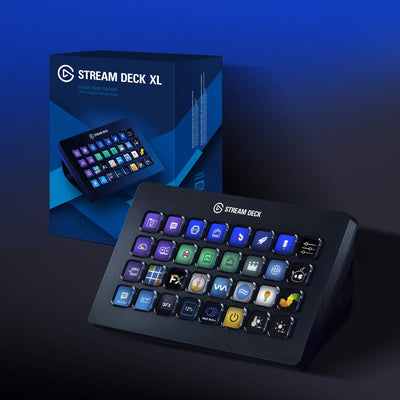 Elgato Stream Deck XL – erweiterter Studio-Controller, 32 Tasten, auslösen von Aktion in Apps und So
