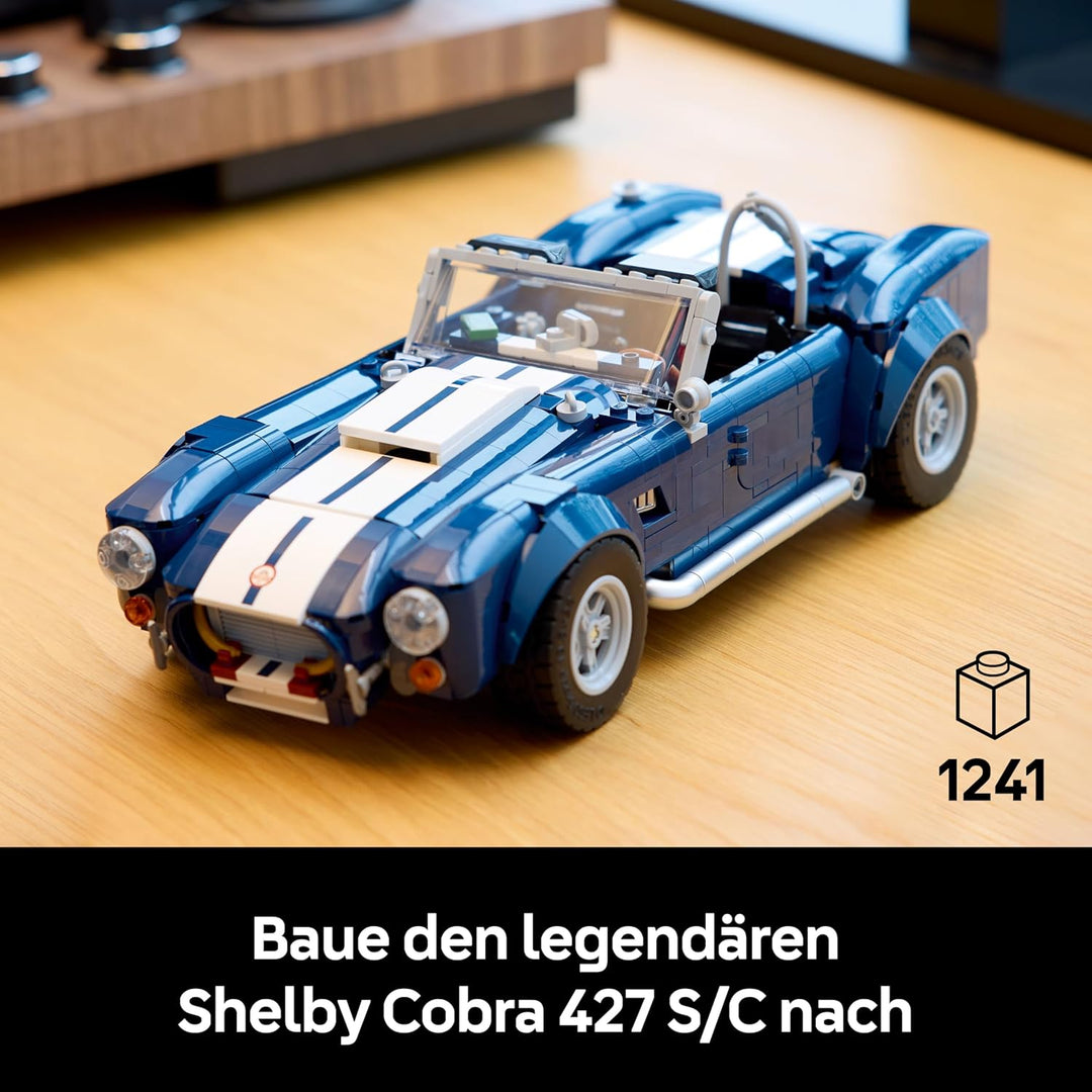 LEGO Shelby Cobra 427 S/C - LEGO 10357 inkl. bedruckter Fliese