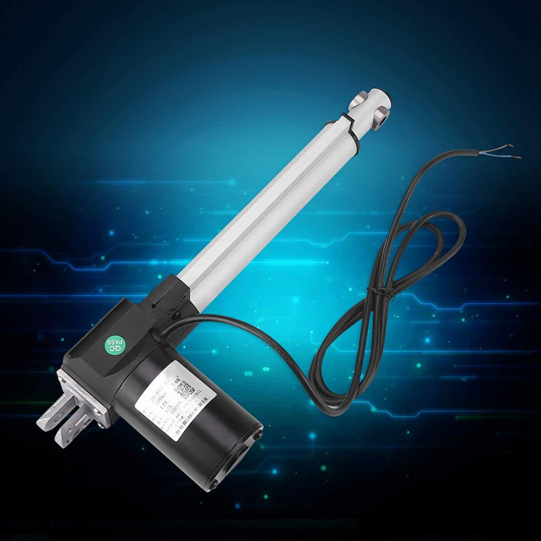 DC 12V Elektrischer Linearantrieb Kraft 6000N Maximaler Hub Hub Wasserdichte Elektromotorhalterung