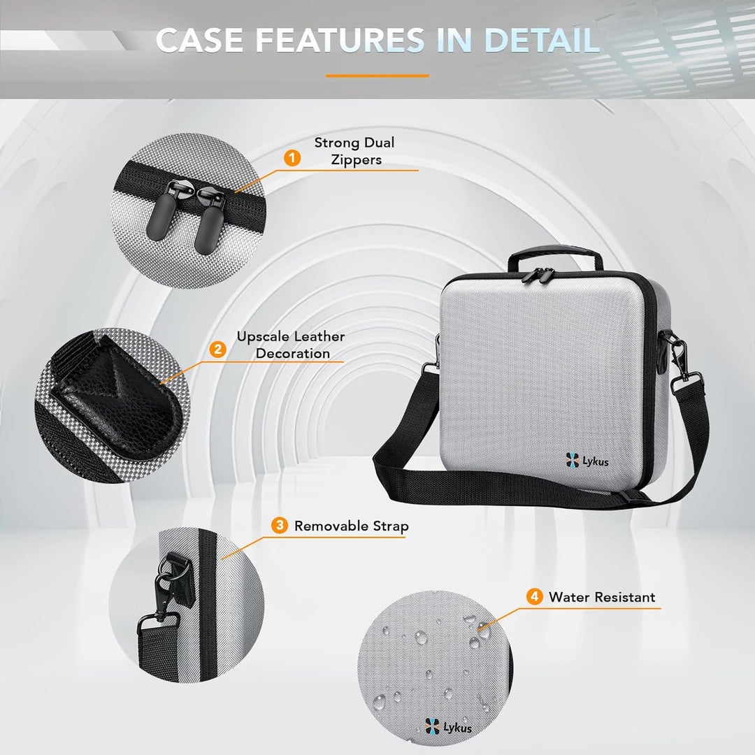 Lykus Spartan MM400 Tasche/Koffer/Case/Bag/Tragetasche für DJI Mini 4 Pro/Mini 3/Mini 3 Pro, Passend