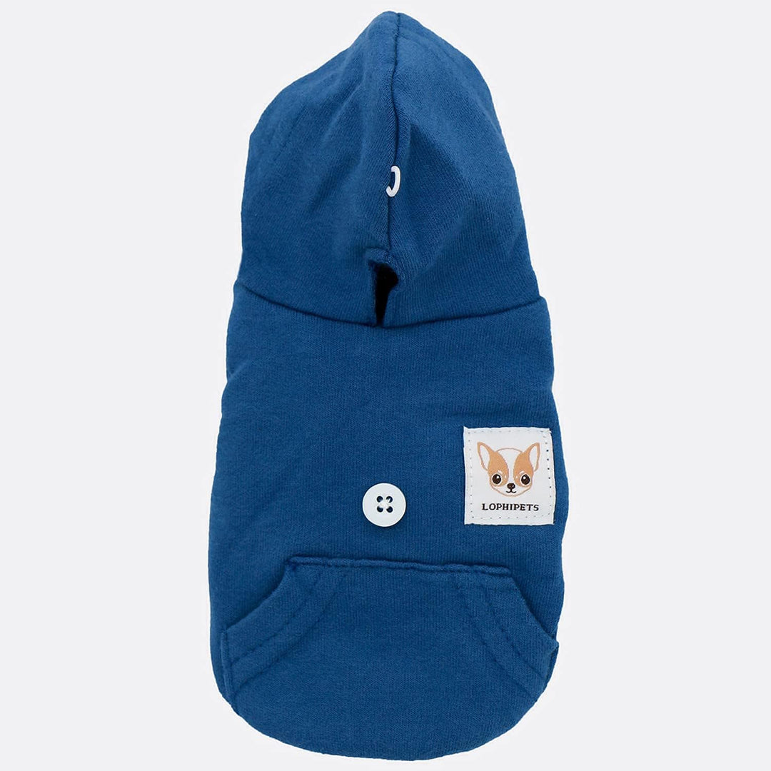 LOPHIPETS Hunde-Kapuzenpullover aus Baumwolle, für kleine Hunde, Chihuahua, Welpen, Kleidung, kaltes
