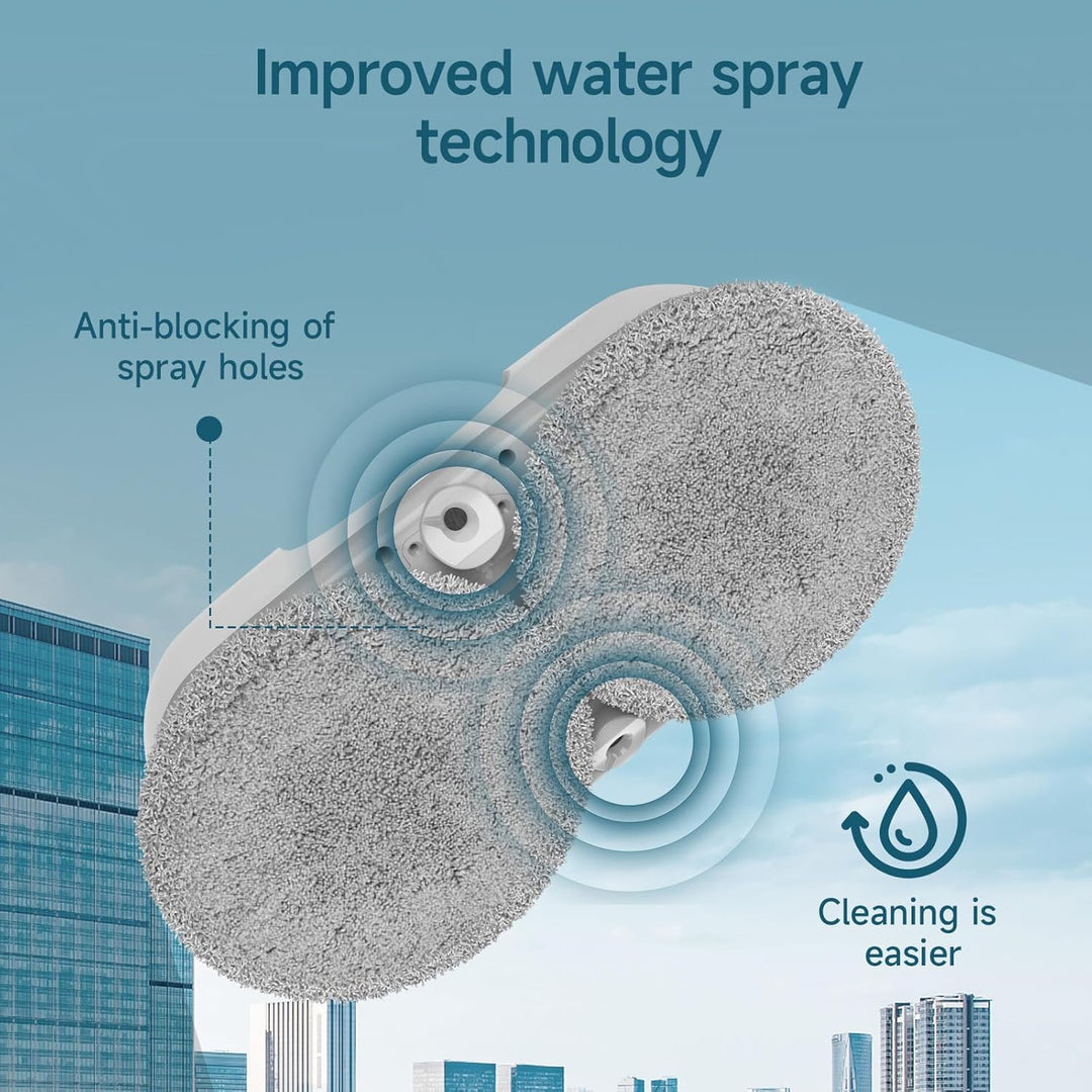 E300 Fensterputzroboter mit Doppelseitigem Sprühsystem, Auslaufsicherem Wassertank, Leicht Aufrüstba