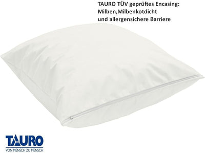 Matratzenbezug Encasing 80 x 200 cm Milbenkotdicht rundum Höhe 20 cm TÜV Zertifiziert TAURO (24529)