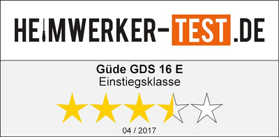 Güde 54992 Dekupiersäge GDS 16 E (120W, max 50mm Schnitthöhe, 133mm Sägeblatt, 408mm Tiefe des Tisch