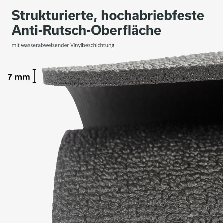 Skandika Bodenschutzmatte für Heimtrainer Rudergeräte und Vibrationsplatten | Made in Germany, Multi