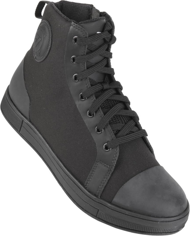 Modeka Pierce Motorrad Schuhe 46 EU Schwarz, 46 EU Schwarz
