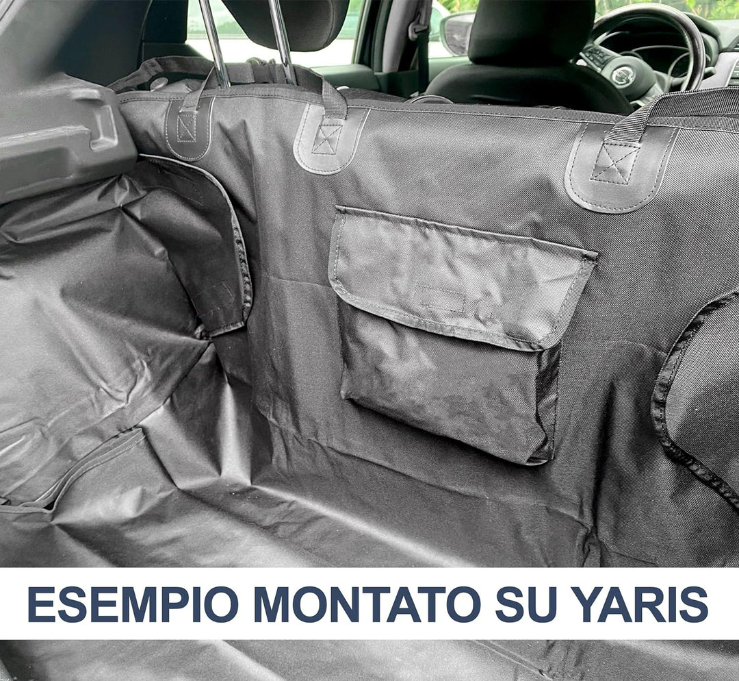 Auto Accessori Lupex - Autoabdeckung für Hunde, Kofferraumschutz, universell, wasserdicht, Material