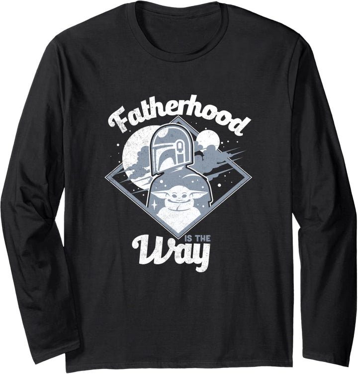 Star Wars: The Mandalorian & Grogu Vatertag The Way Langarmshirt