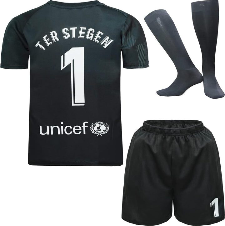 TER Stegen Kinder Torwart Trikot Fussball 