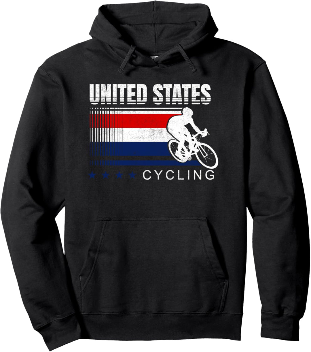 Trendy USA Cycling Pullover Hoodie