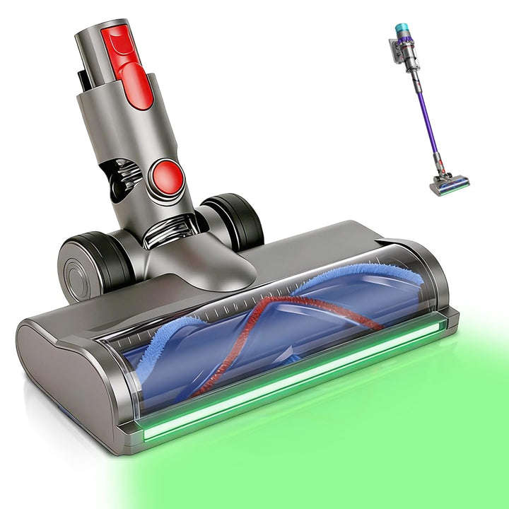 Bürstenkopf mit LED-Beleuchtung für Staubdetektionsfunktion,Kompatibel für Dyson Gen5 Detect Staubsa