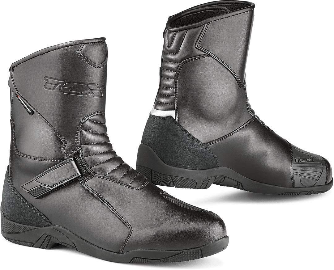 TCX Herren Tcx BootMotorcycle Boot 39 EU Schwarz, 39 EU Schwarz