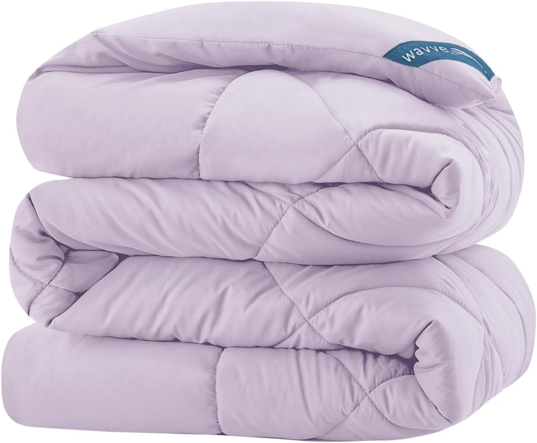 WAVVE Bettdecke 140x200 cm Ganzjahresdecke 4 Jahreszeiten, Steppdecke 300gsm Mikrofaser 140x200cm, S