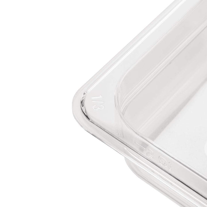 Vogue U235 Polycarbonat GN-Behälter, Transparent, 1/3 Grösse 325 x 176 mm