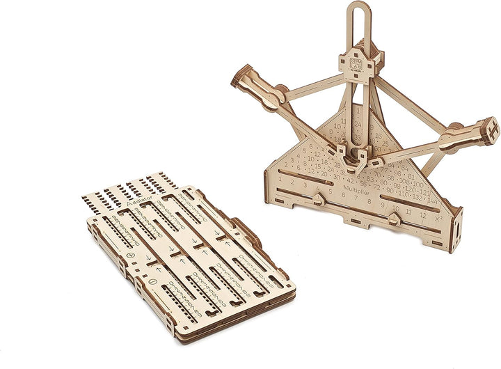 UGEARS STEM Lab 3D Puzzle - Arithmetik-Kit STEM Set - Modellbausatz aus Holz - STEM Spielzeug mit Ap